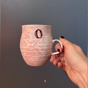 Anthropologie monogram mug
